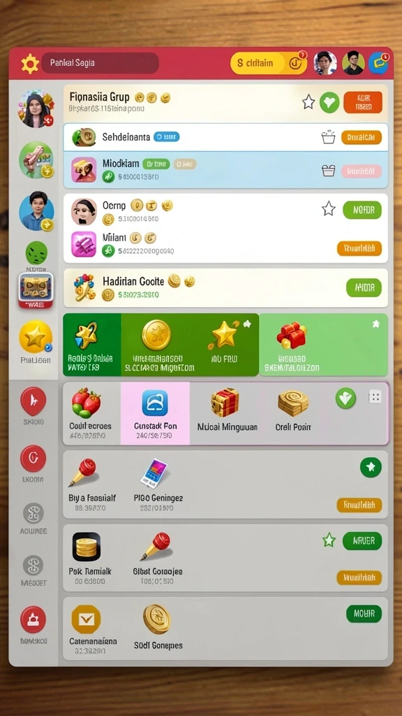 Contoh level menantang dalam 2757.