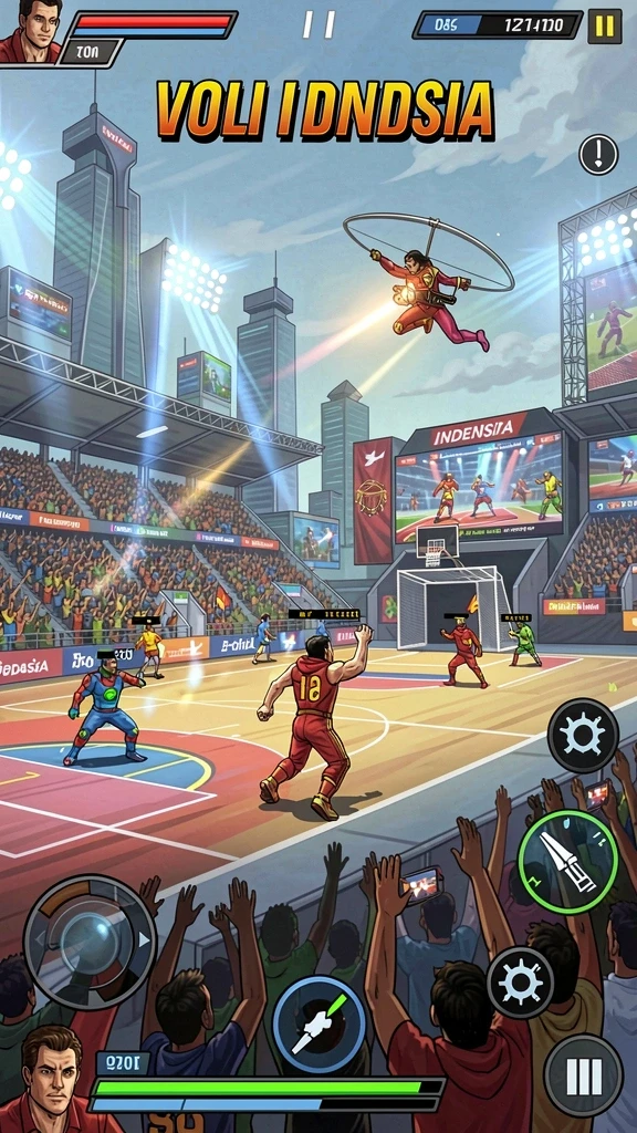 Fitur Multiplayer yang memungkinkan bermain bersama teman.
