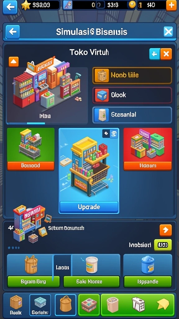 Karakter unik dengan kemampuan berbeda-beda.