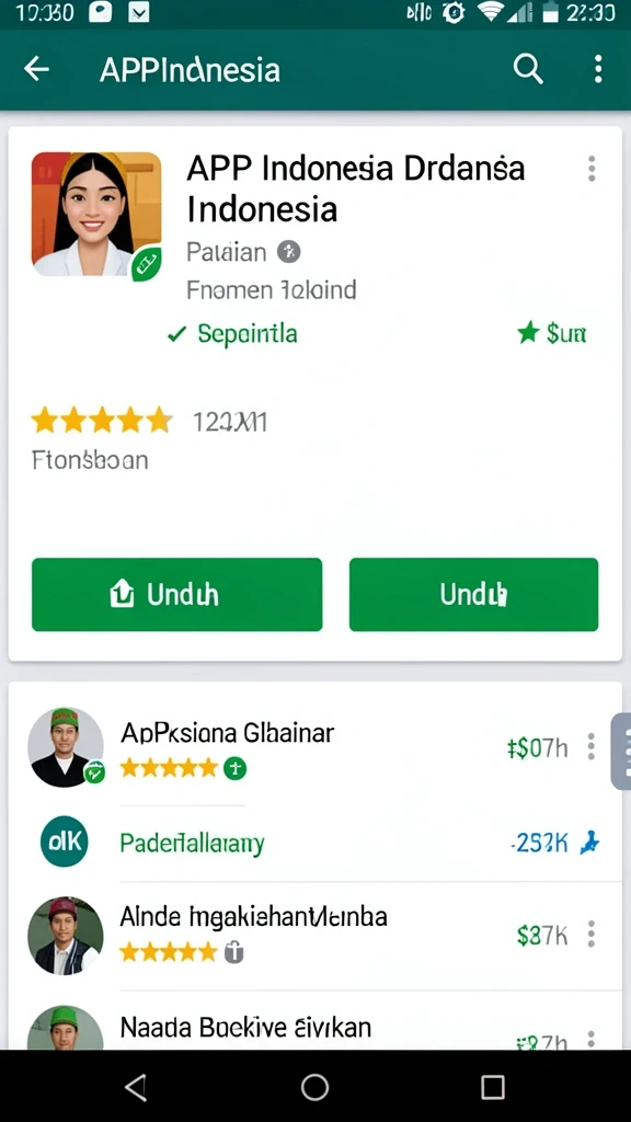 Tampilan antarmuka pengguna yang modern dan menarik.
