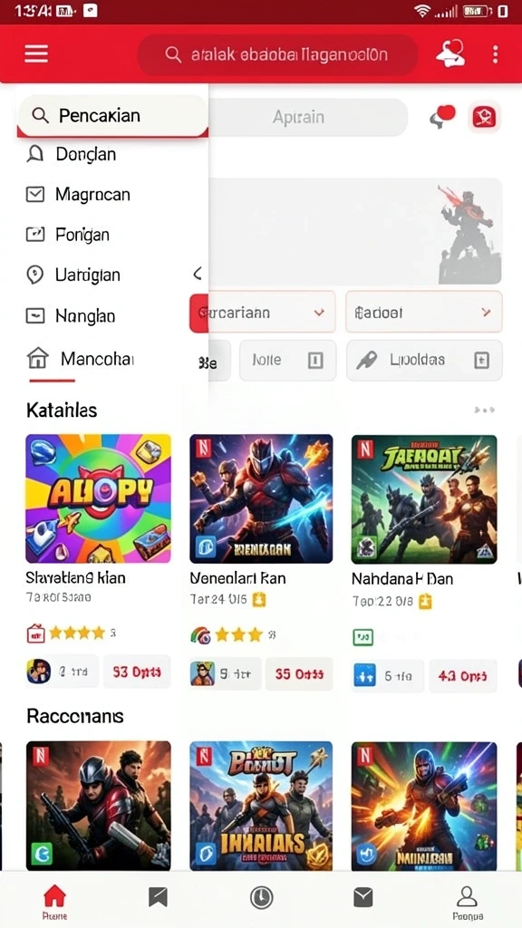 Fitur bonus harian yang menggiurkan.