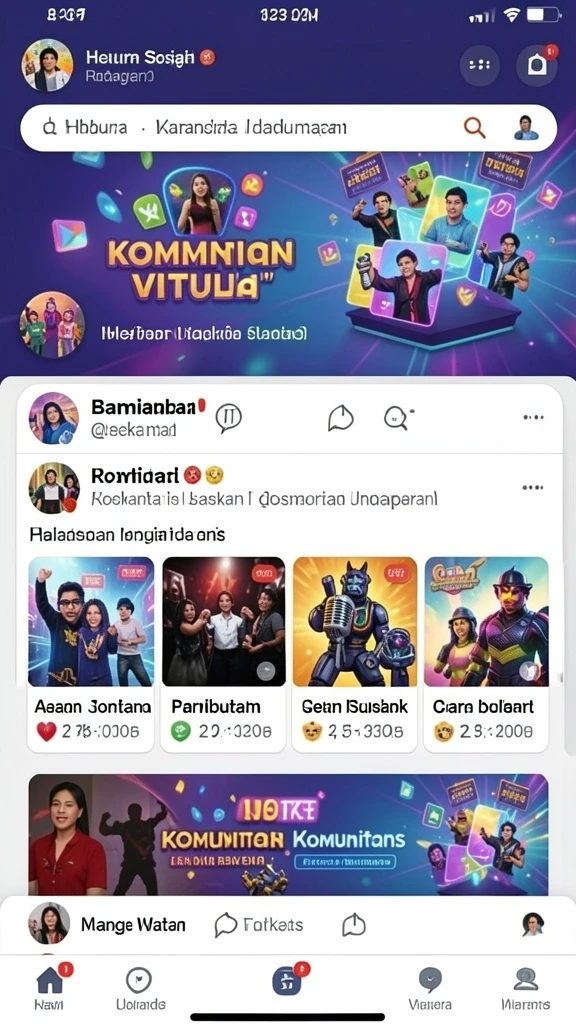 Tampilan antarmuka yang ramah pengguna.
