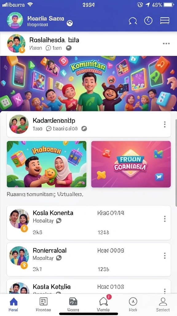 Tampilan antarmuka yang menarik dan mudah digunakan.