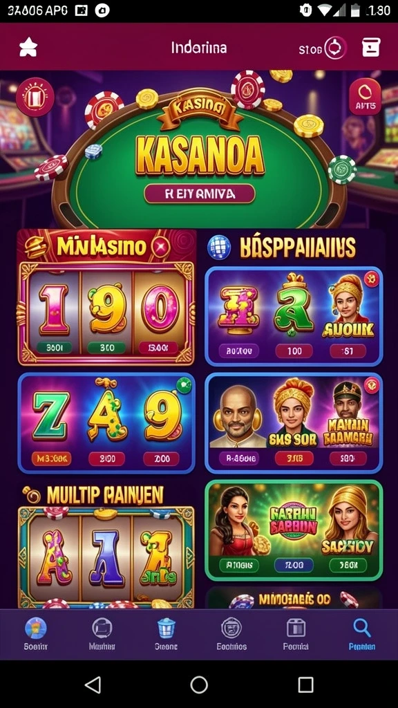 Fitur jackpot progresif yang mendebarkan.