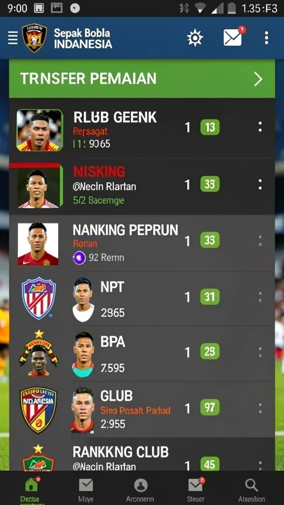 Tampilan awal yang menarik dan mudah dinavigasi.