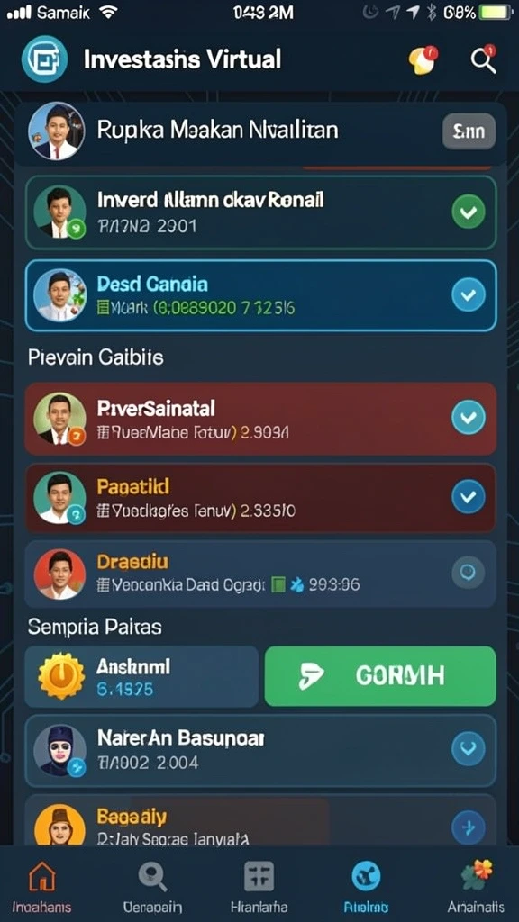 Tampilan utama GIM777 dengan berbagai pilihan slot.