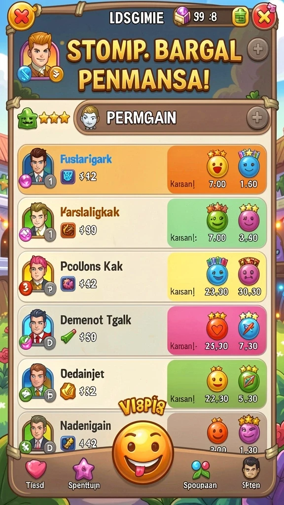 Tampilan antarmuka yang menarik dan responsif.