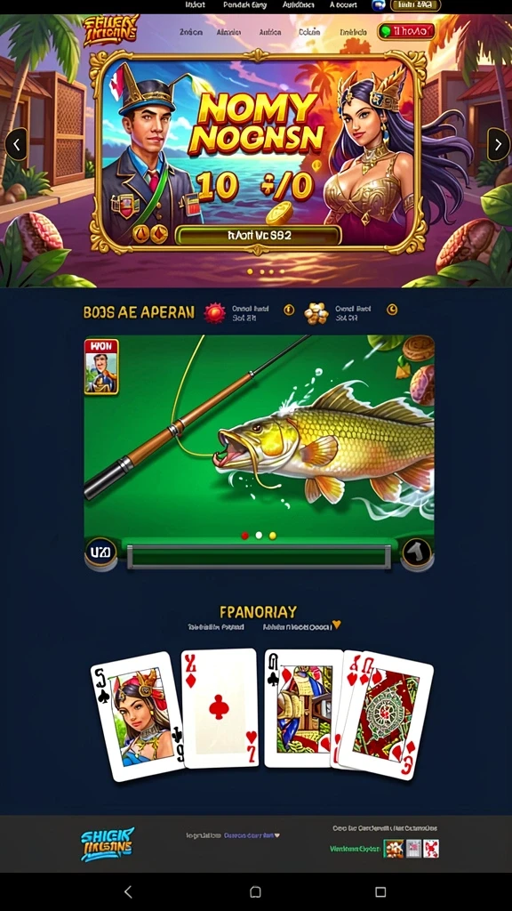 Berbagai pilihan permainan yang seru dan mendebarkan.