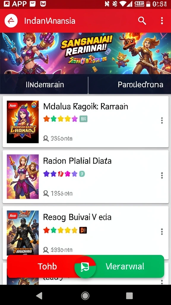 Tampilan antarmuka yang menarik dan mudah dinavigasi.