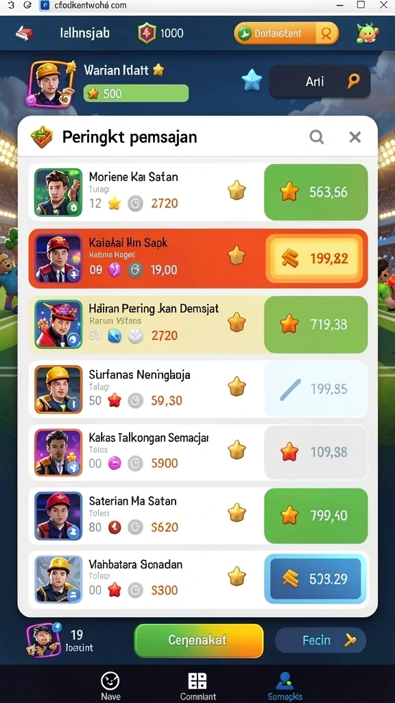 Mode permainan yang beragam untuk semua pemain.