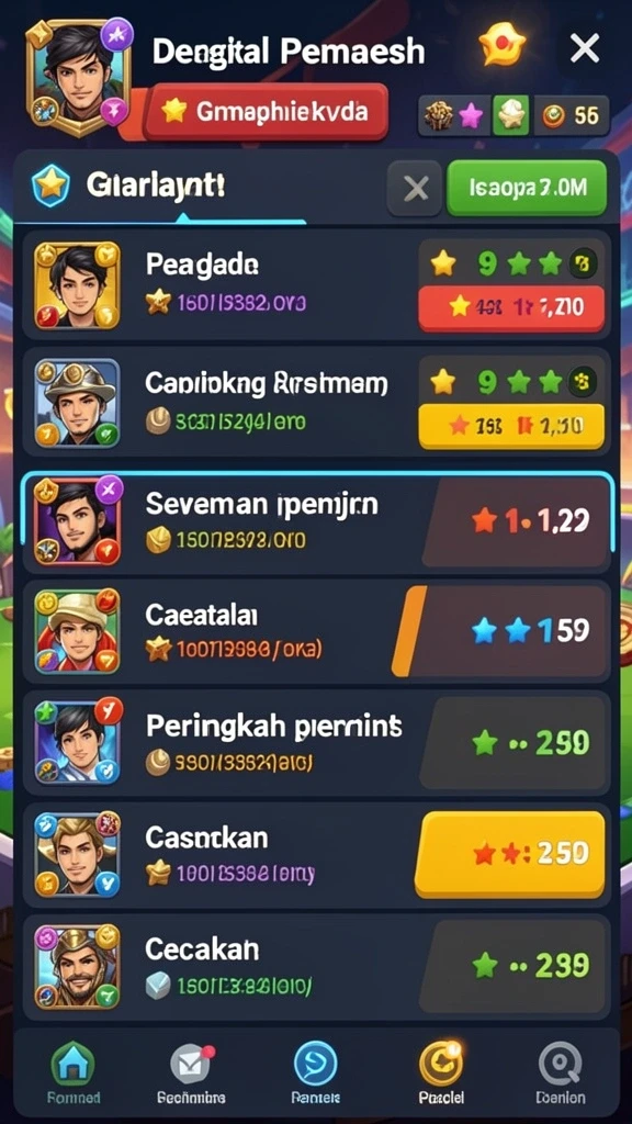 Fitur bonus yang seru dan menguntungkan.
