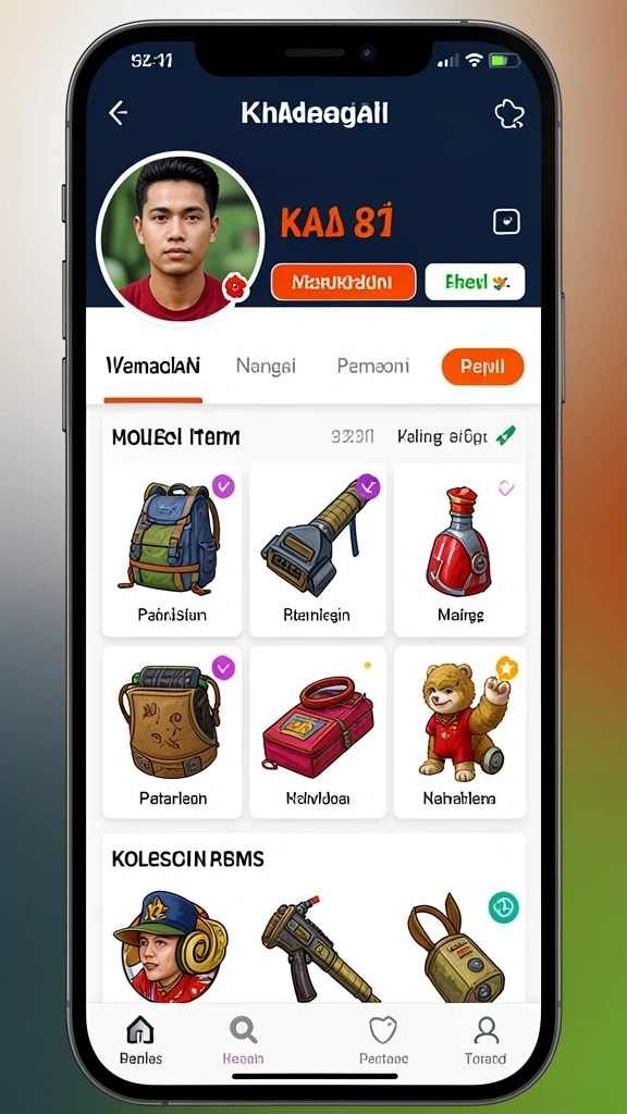 Tampilan antarmuka yang intuitif dan menarik.