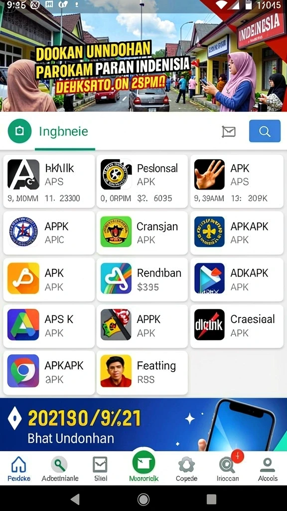 Berbagai pilihan permainan slot menarik.