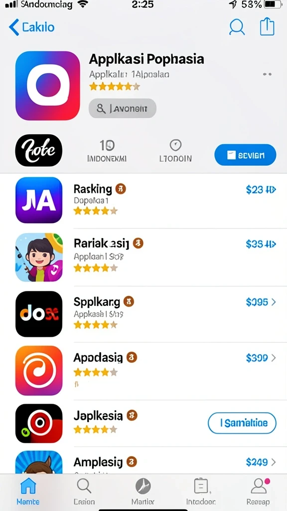 Tampilan antarmuka yang menarik dan intuitif.