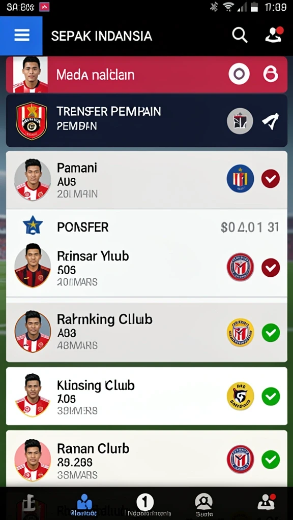 Fitur pilihan angka keberuntungan yang mudah digunakan.