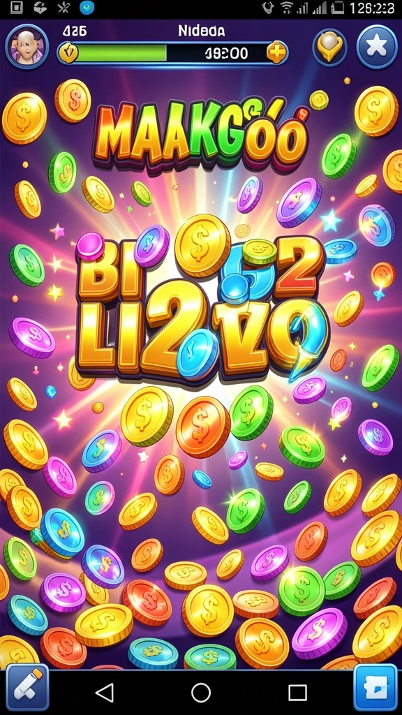 Screenshot menunjukkan halaman utama dengan berbagai pilihan slot.