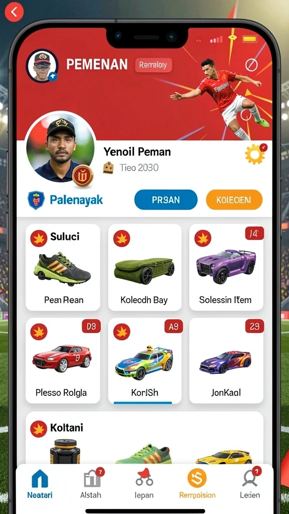 Tampilan grafis yang menawan dan menarik.