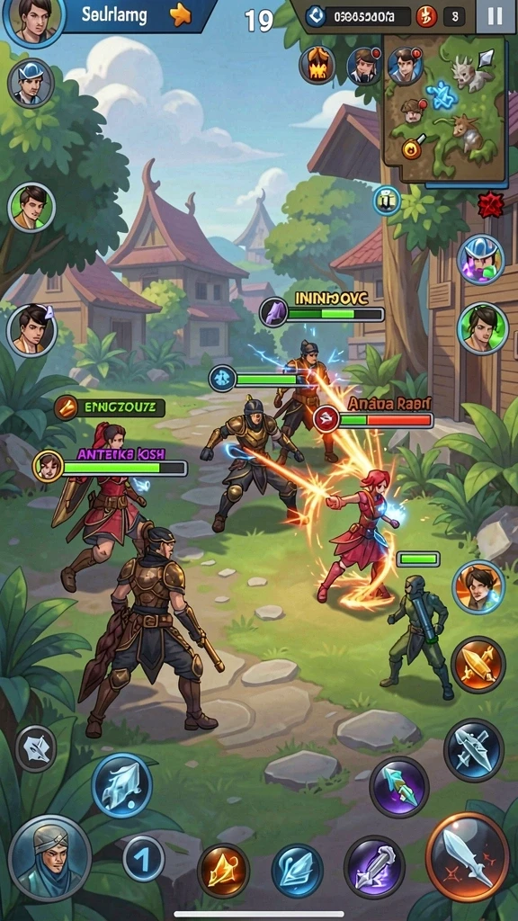 Fitur multiplayer untuk bermain bersama teman.