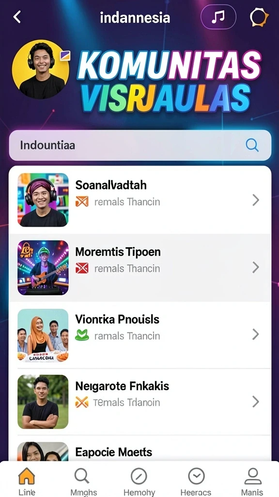 Tampilan antarmuka yang ramah pengguna.